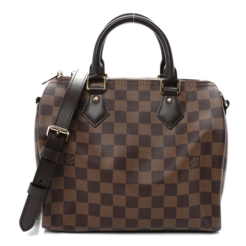 Damier Ebene Speedy Bandouliere 25