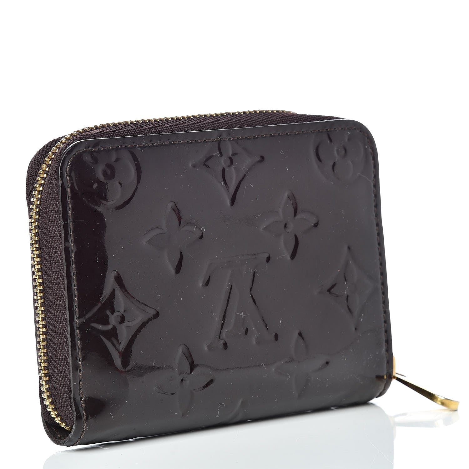 Louis Vuitton Vernis Zippy Coin Purse Wallet Amarante 3 of 9