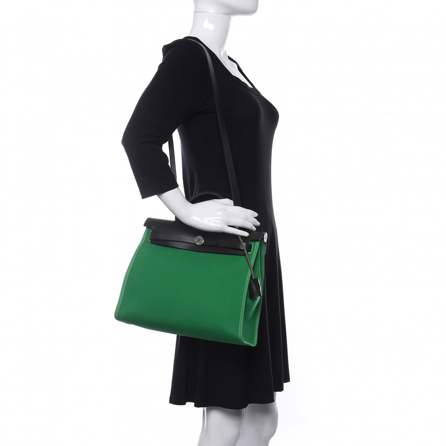 Vache Hunter Toile Herbag Zip 31 PM Bambou Kaki