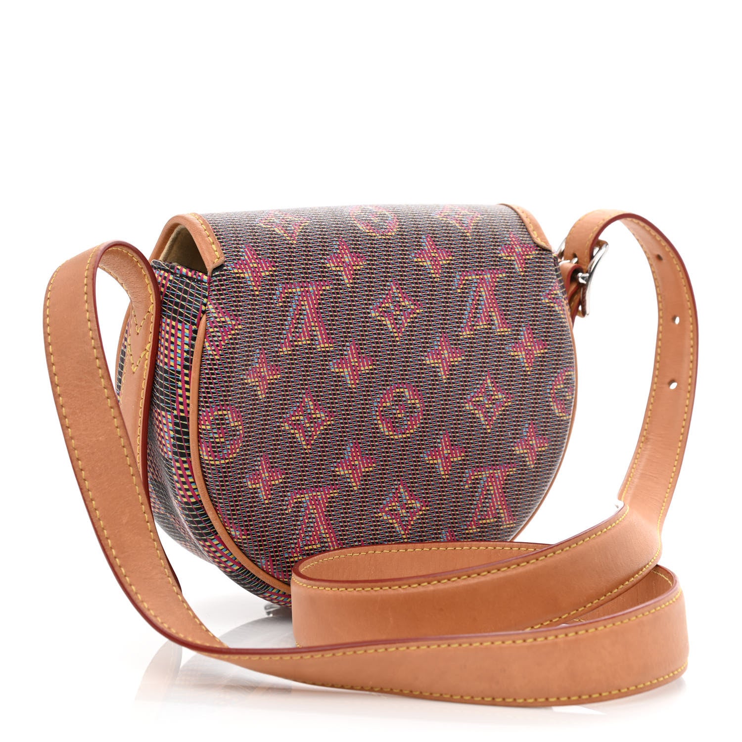 Louis Vuitton Monogram LV Pop Tambourin Rose 4 of 14
