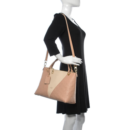 Louis Vuitton Empreinte V Tote MM Beige Rose Creme 2 of 11