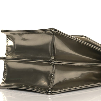 Christian Dior Metallic Calfskin Studded Vertical Diorama Gold 8 of 10