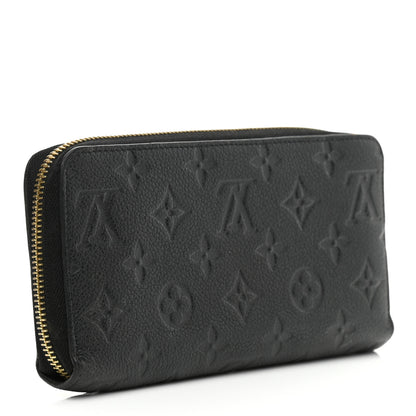 Louis Vuitton Empreinte Zippy Wallet Black 3 of 8