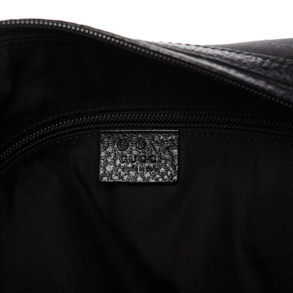 Gucci Nylon Monogram Oversized Overnight Bag Black 8 of 9
