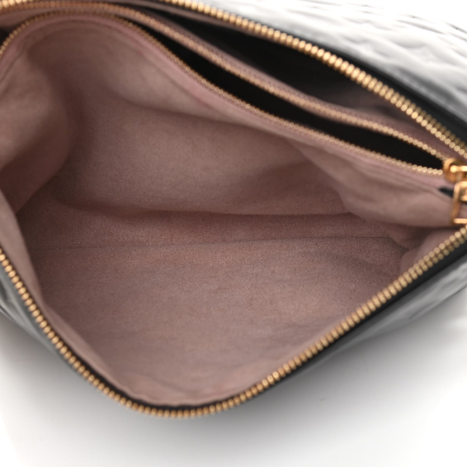 Louis Vuitton Lambskin Embossed Monogram Coussin PM Black 7 of 11