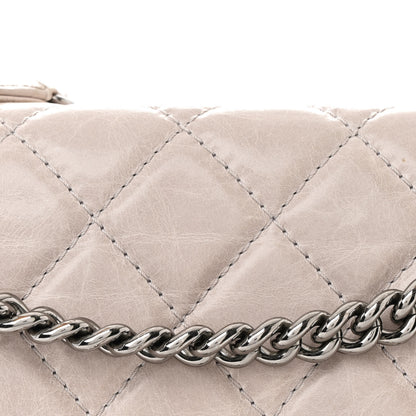 Chanel Glazed Calfskin Quilted Medium Lady Pearly Flap Light Beige 10 of 15