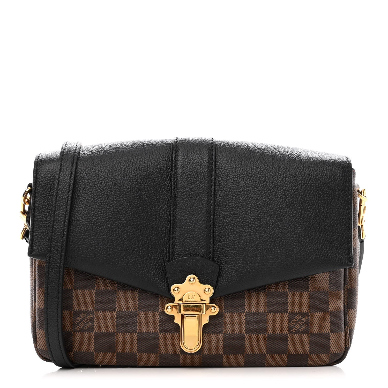 Louis Vuitton Damier Ebene Clapton Black 1 of 13