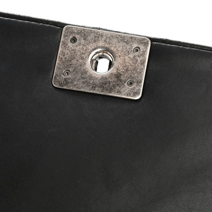 Chanel Lambskin Quilted Medium Boy Flap Black 11 of 16