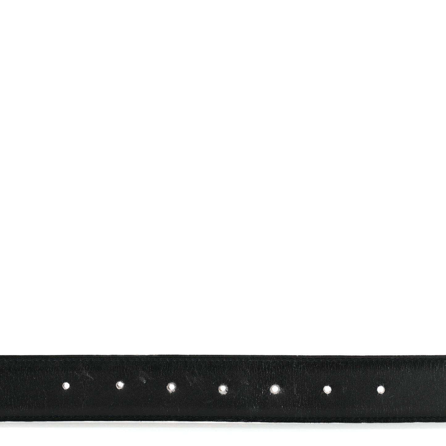 Box Courchevel 32mm H Belt 95 Black Gold