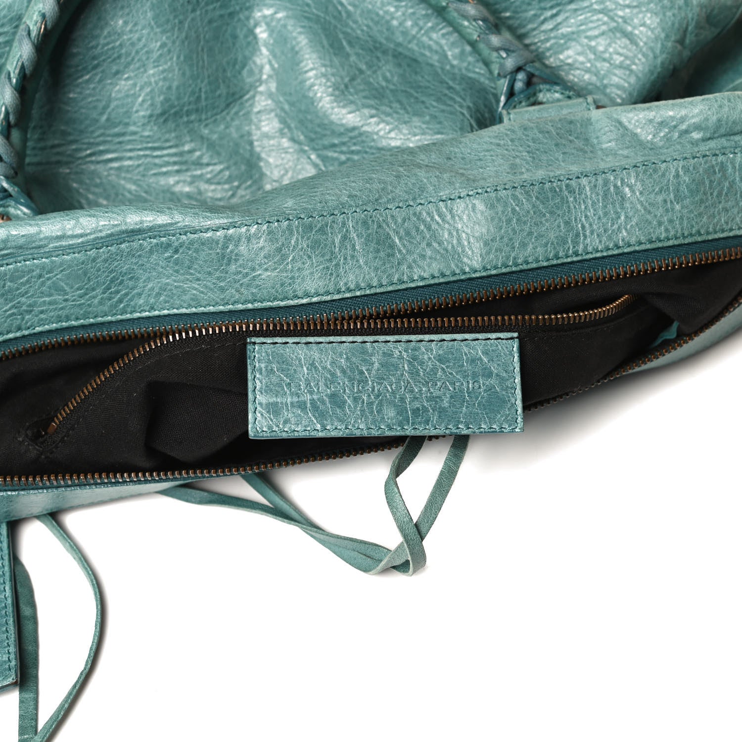 Balenciaga Chevre Classic Hardware Twiggy Aquamarine 5 of 24