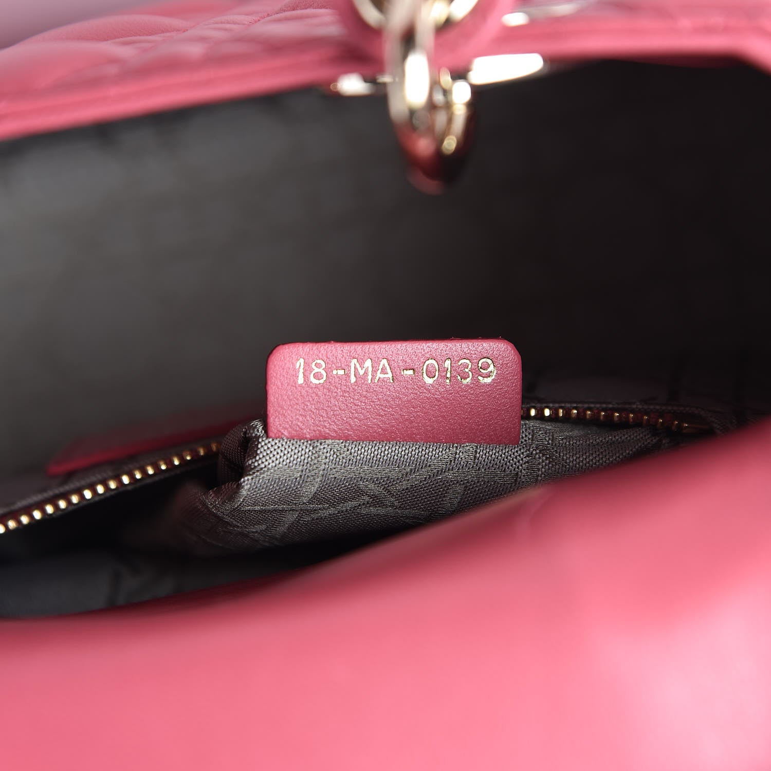 Christian Dior Lambskin Cannage Small My ABCDior Lady Dior Pink Honey 7 of 17