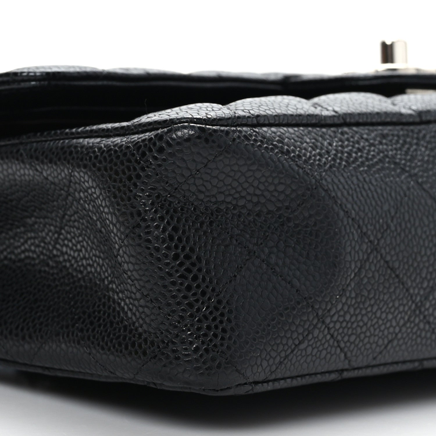 Chanel Caviar Quilted Medium Double Flap Black 8 of 9