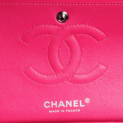 Chanel Patent Quilted Medium Double Flap Fuchsia 8 of 9