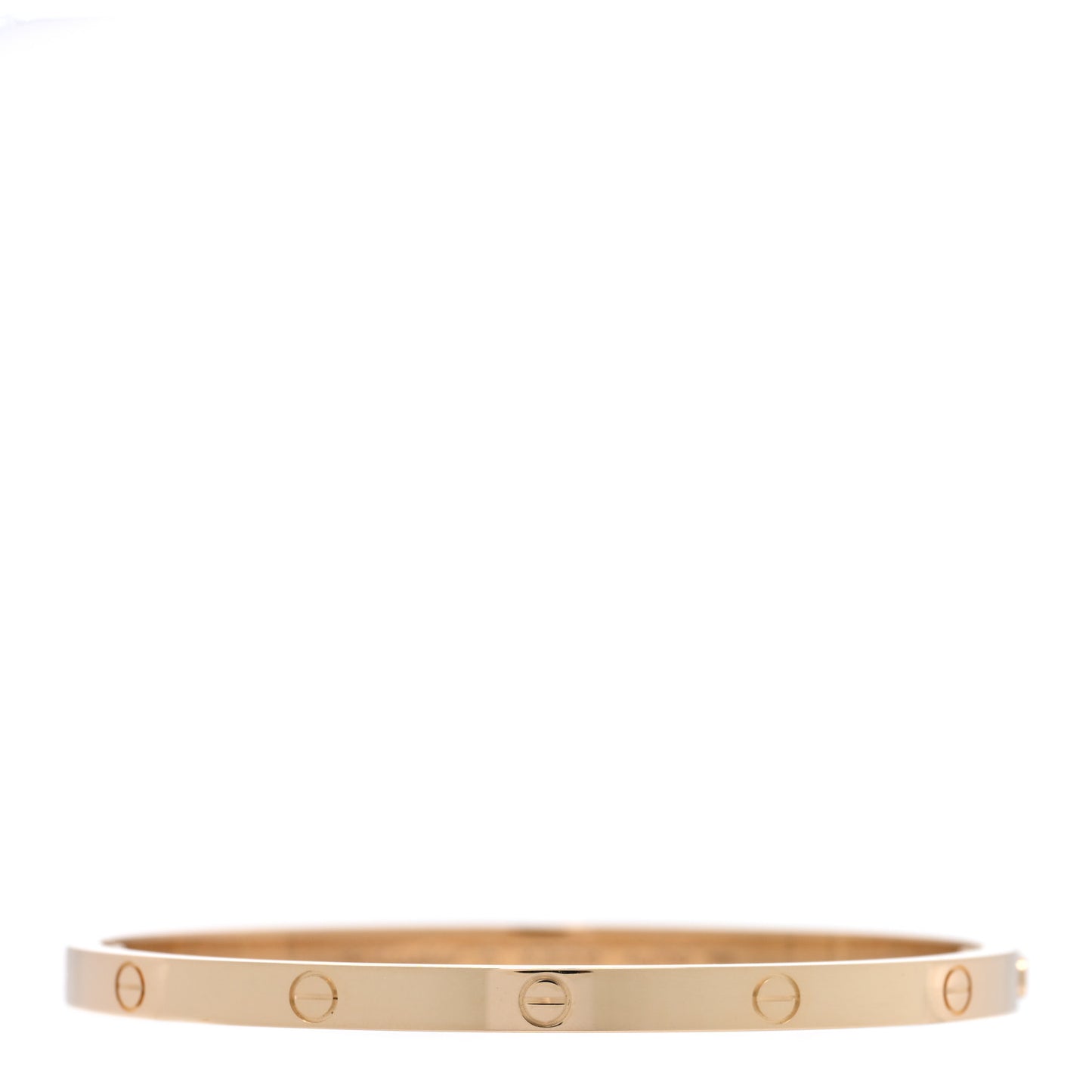 18K Yellow Gold Small LOVE Bracelet 15