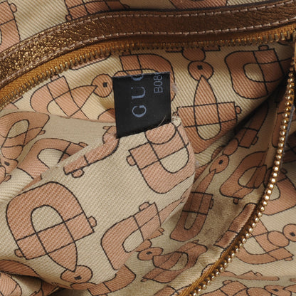 Gucci Monogram Medium Jolicoeur Tote Metallic 5 of 8