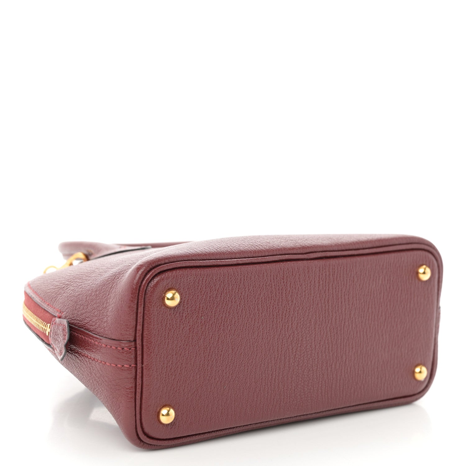 Hermes Chevre Mysore Mini 1923 Bolide Rouge H 4 of 10