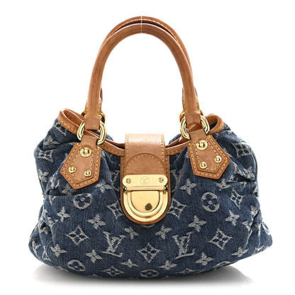 Louis Vuitton Monogram Denim Pleaty Blue 1 of 10
