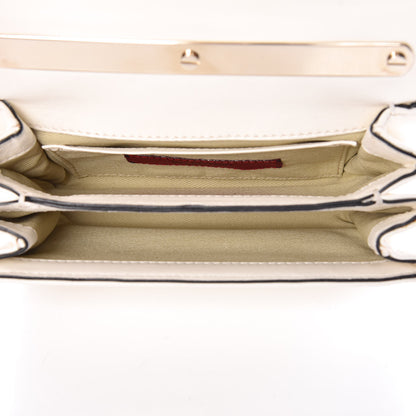 Valentino Garavani Nappa Bow Flap Shoulder Bag White 5 of 8