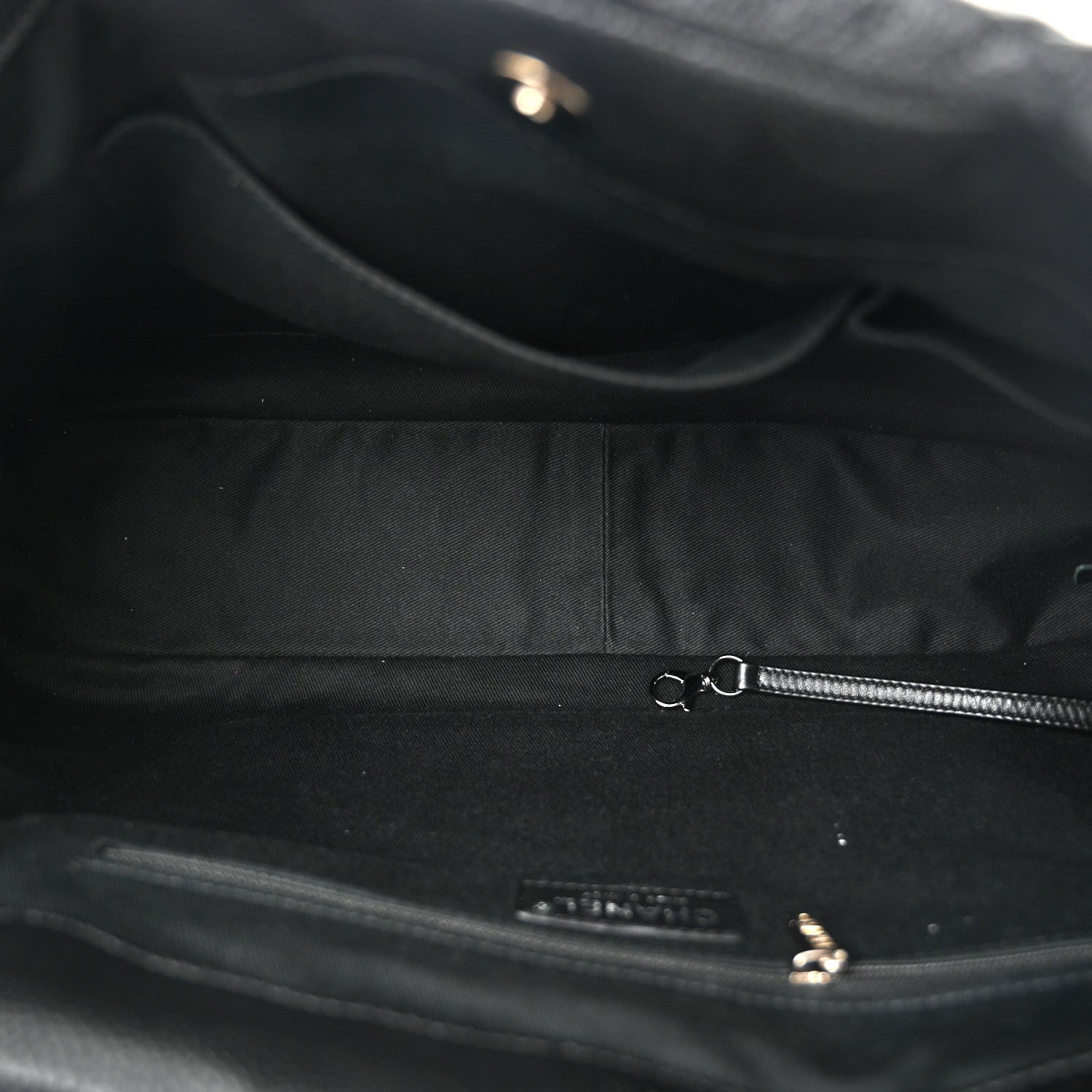 Chanel Caviar Quilted Timeless CC Soft Tote Black 5 of 11