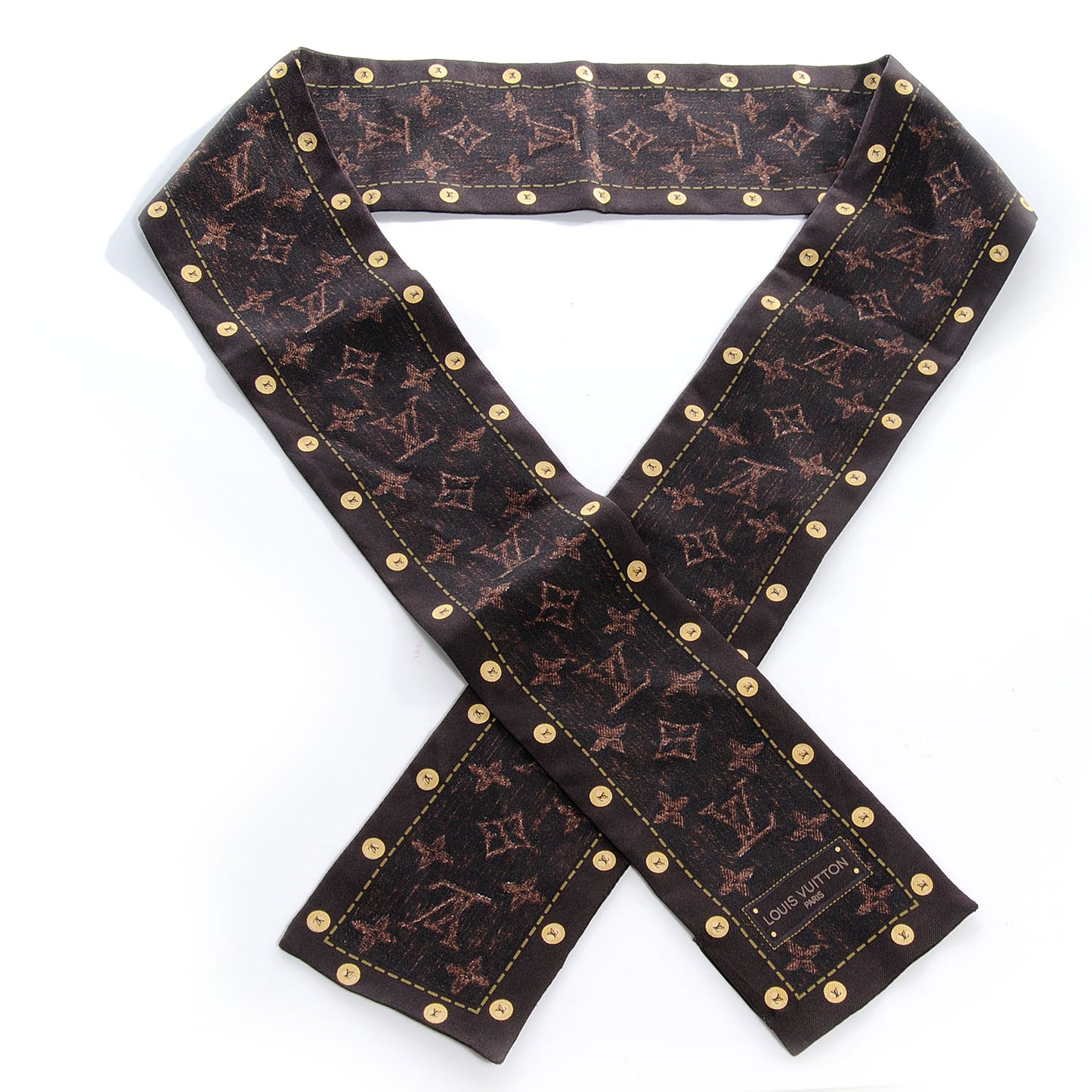 Silk Monogram Scarf Bandeau