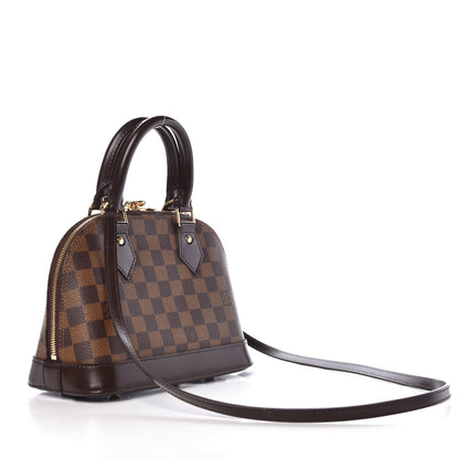 Louis Vuitton Damier Ebene Alma BB 3 of 8
