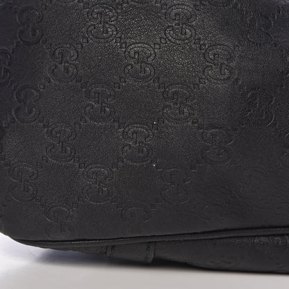 Gucci Guccissima Medium GG Twins Shoulder Bag Black 11 of 12
