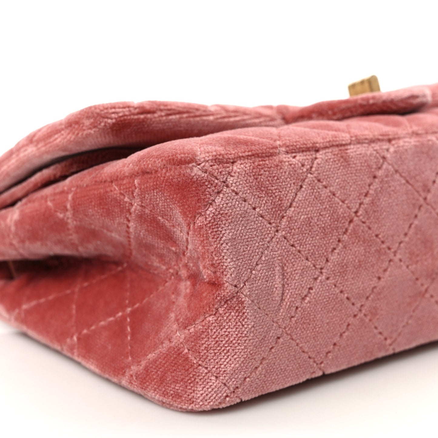 Velvet Quilted 2.55 Reissue 225 Flap Pink