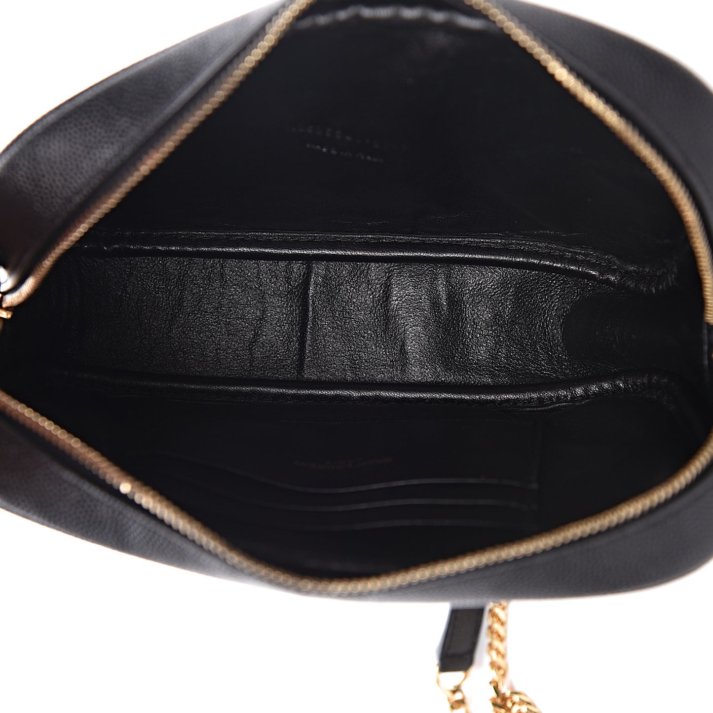 Grain De Poudre Matelasse Monogram Mini Lou Camera Bag Black