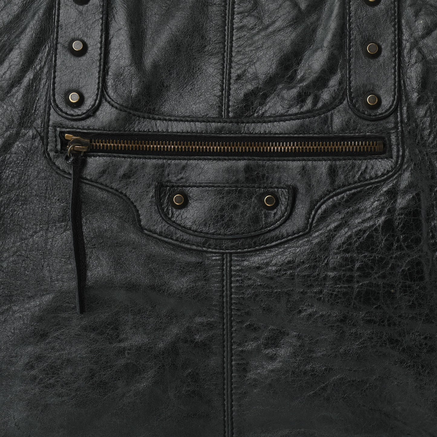 Agneau Classic Hardware Weekender Black