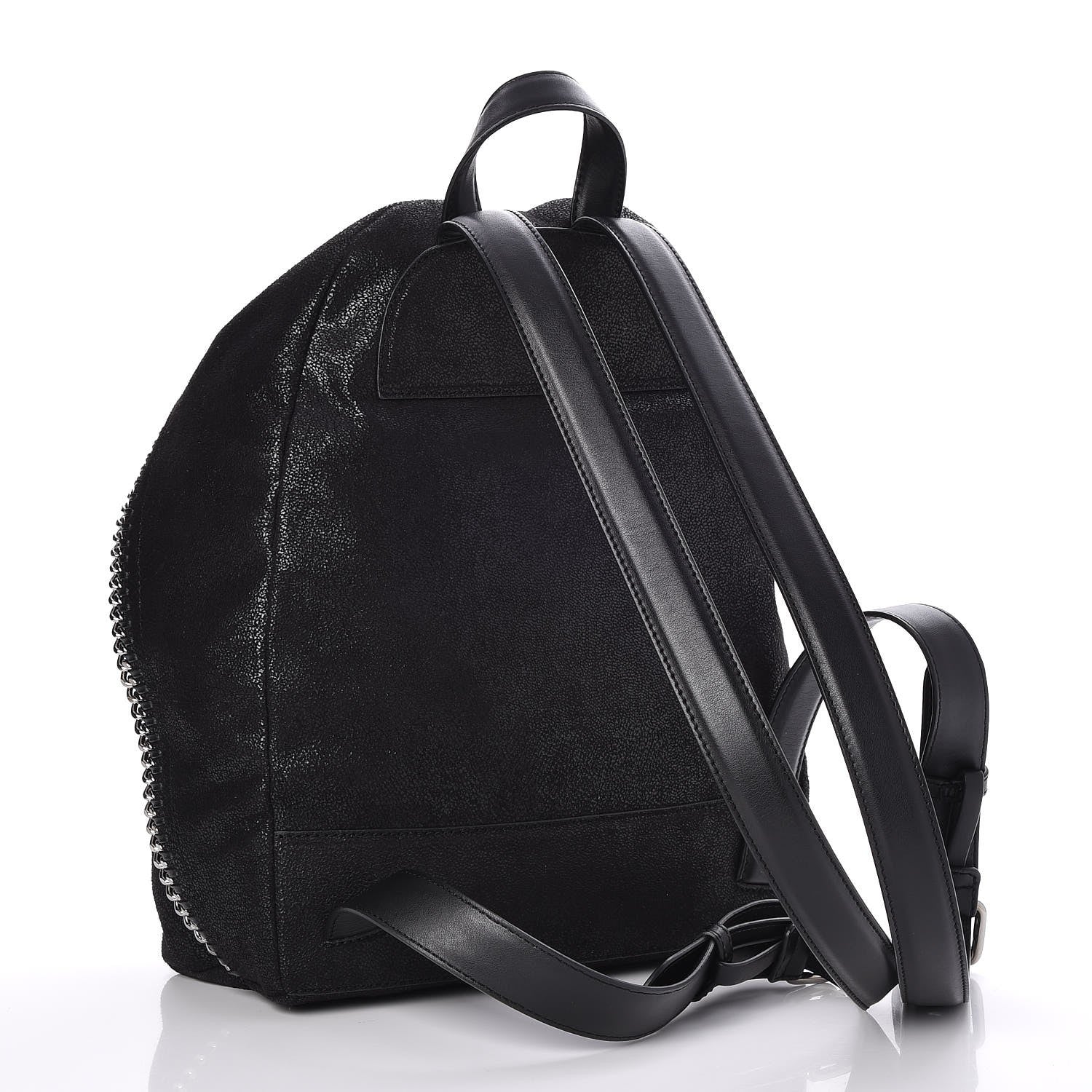 Stella McCartney Shaggy Deer Falabella Backpack Black 3 of 8