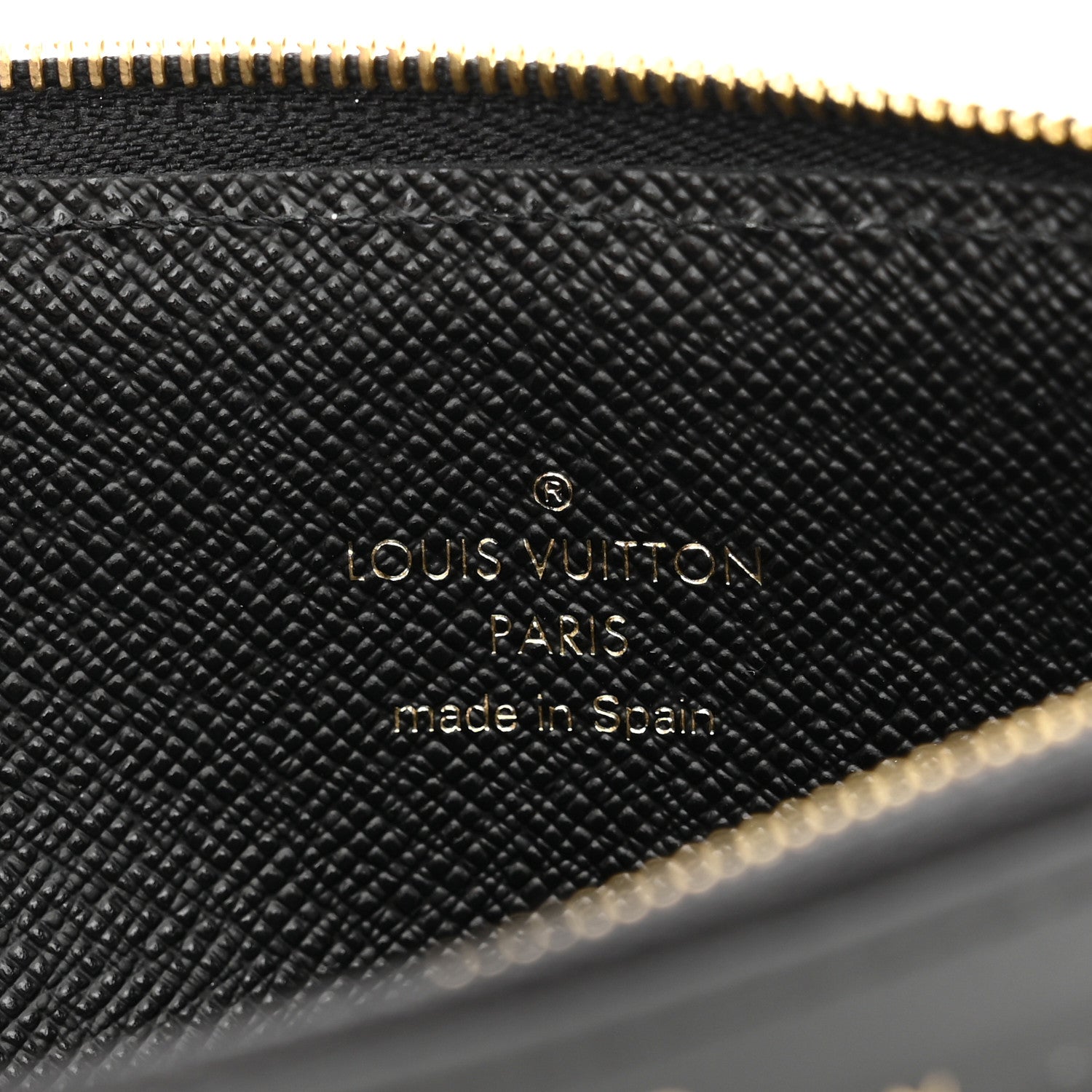 Louis Vuitton Monogram Slim Purse Black 6 of 6