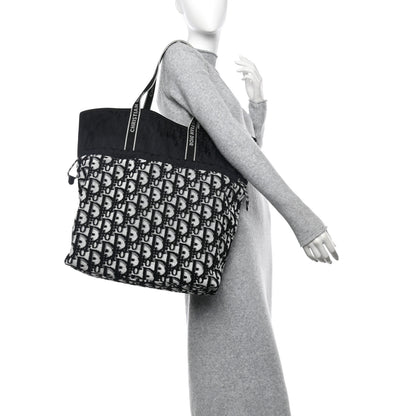 Christian Dior Terry Oblique Reversible Bag Black 2 of 9