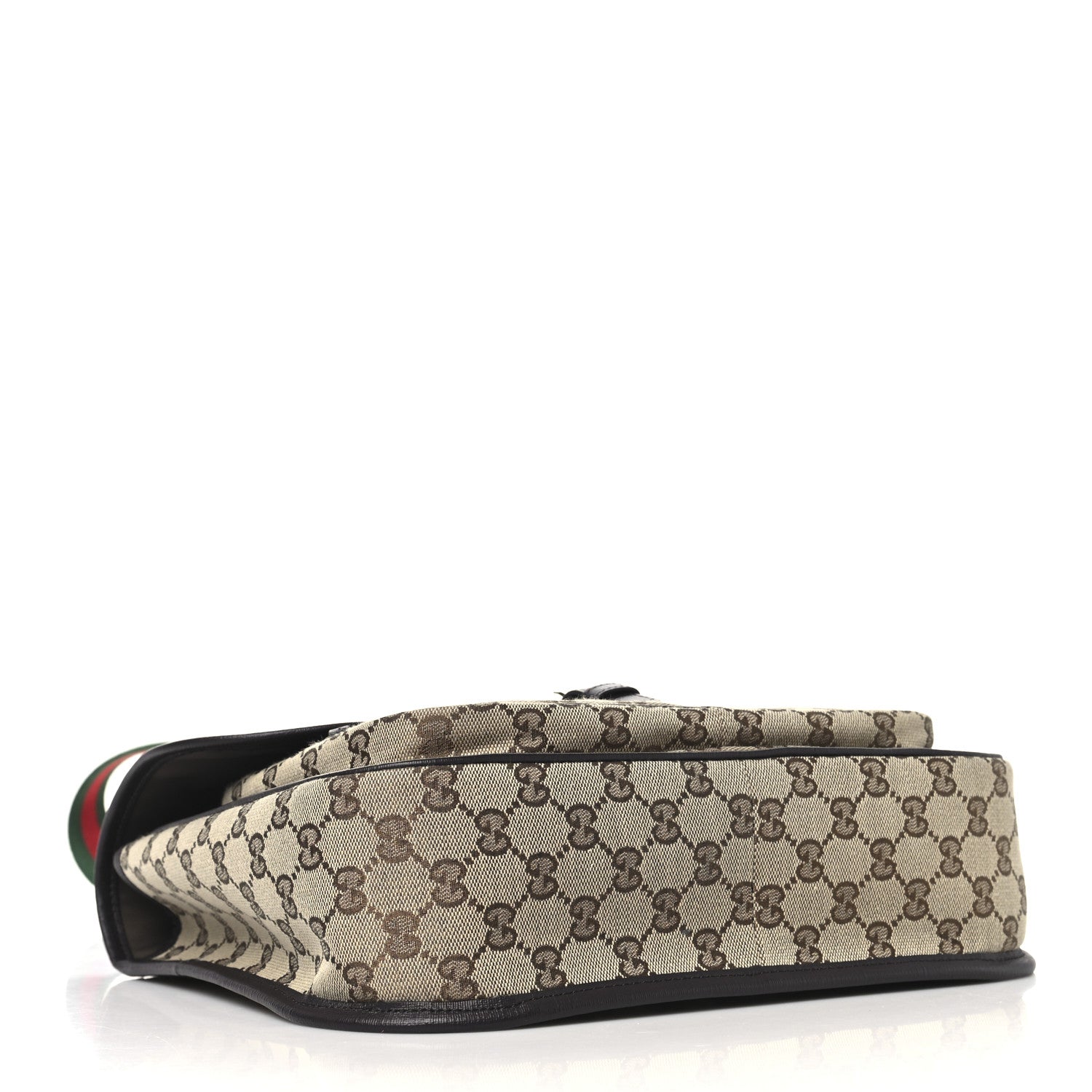 Gucci Monogram Web Childrens Messenger Bag Beige Ebony Cocoa 4 of 10