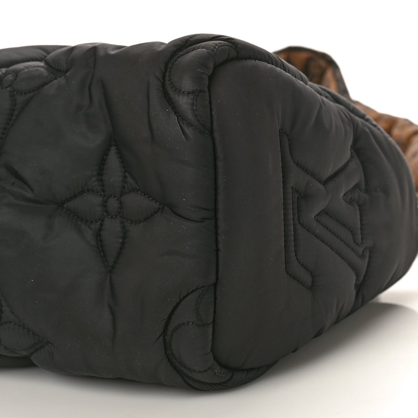 Econyl Mini Monogram Pillow Speedy Bandouliere 25 Black