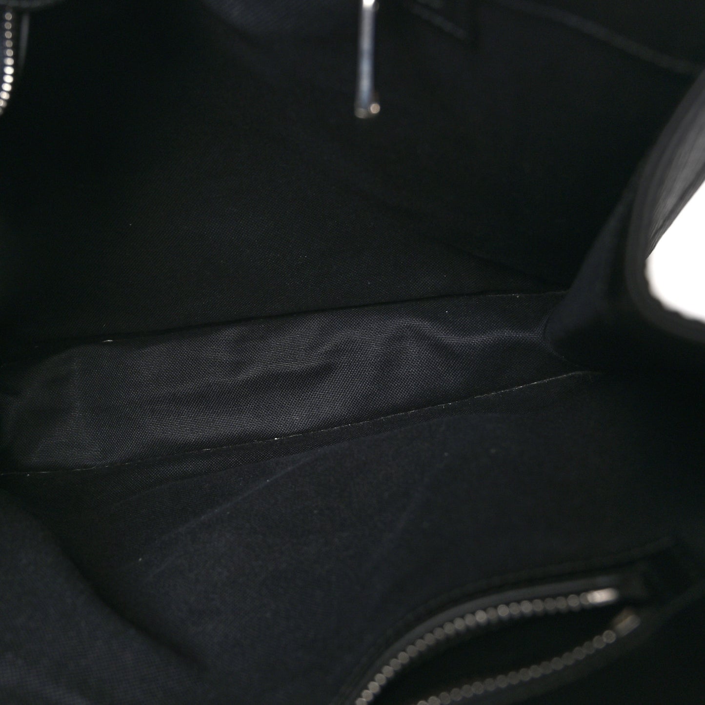 Soft GG Supreme Monogram Appia Calfskin Web Vertical Tote Black