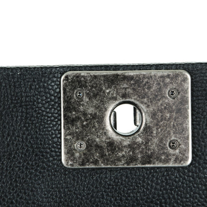 Chanel Caviar Quilted Medium Boy Flap Black 6 of 8