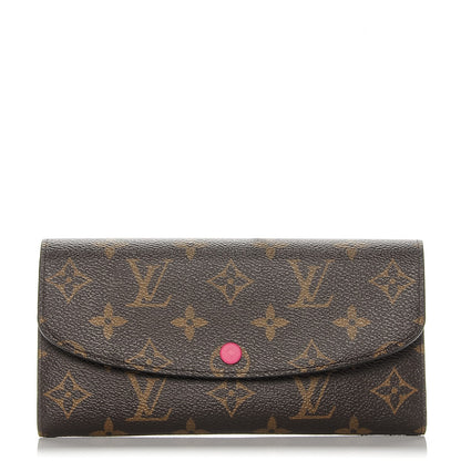 Louis Vuitton Monogram Emilie Wallet Hot Pink 1 of 6