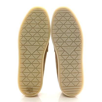 Prada Suede Saint Tropez Loafer 39 Ecru 5 of 8