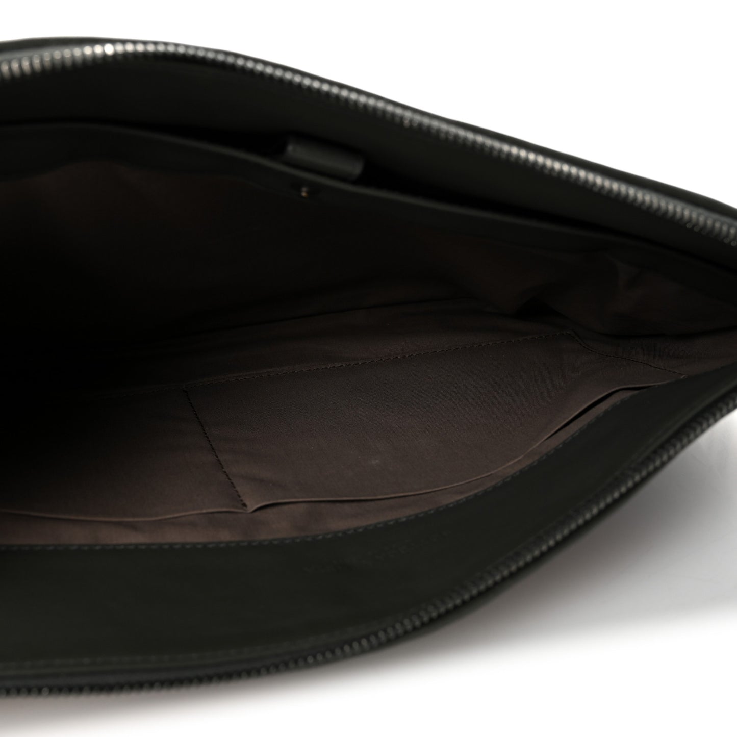 Nappa Intrecciato Stripe Document Case Shadow Multicolor