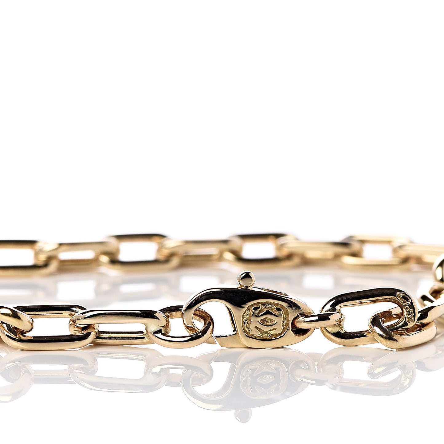 18K Yellow Gold Spartacus Link Chain Bracelet
