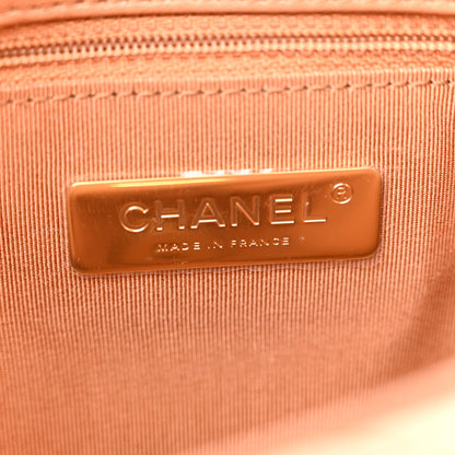 Chanel Lambskin Quilted Medium Chanel 19 Flap Brown 6 of 10