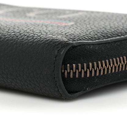 Gucci Calfskin Logo Zip Around Wallet Black 11 of 14