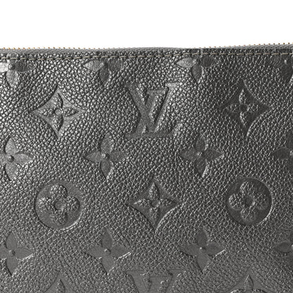 Louis Vuitton Shimmery Empreinte Pochette Sevres Gun Metal 6 of 9