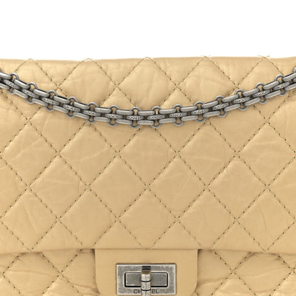 Chanel Metallic Aged Calfskin Quilted 2.55 Reissue 225 Flap Gold 8 of 11