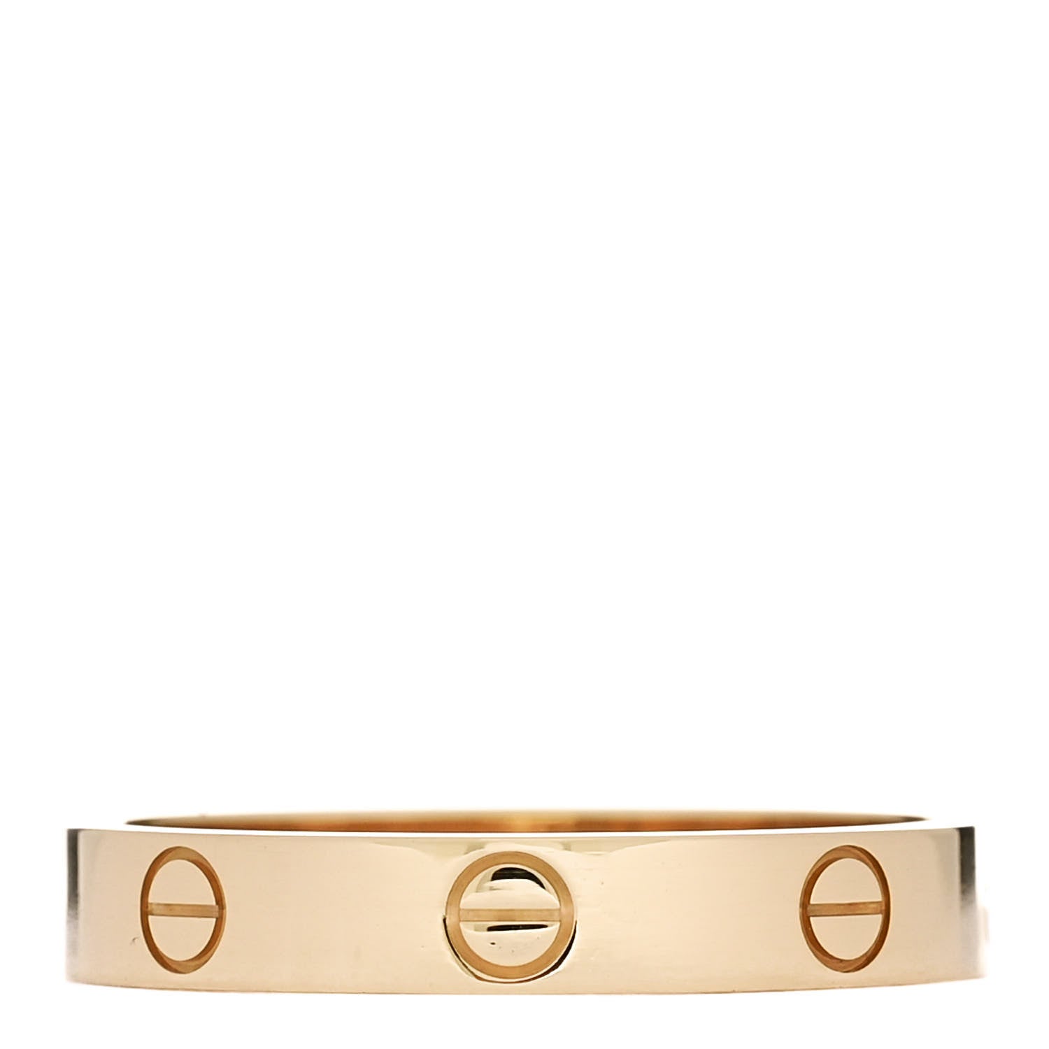 Cartier 18K Yellow Gold 3.5mm LOVE Wedding Band Ring 60 9.25 3 of 4