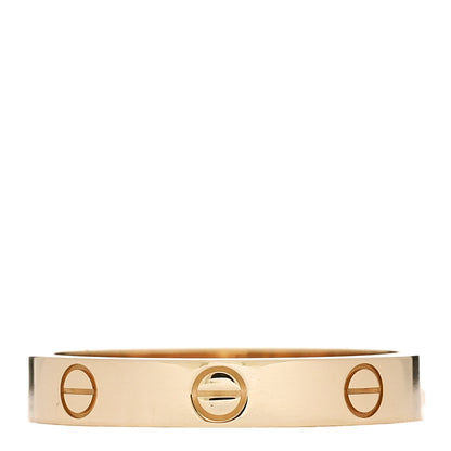 Cartier 18K Yellow Gold 3.5mm LOVE Wedding Band Ring 60 9.25 3 of 4