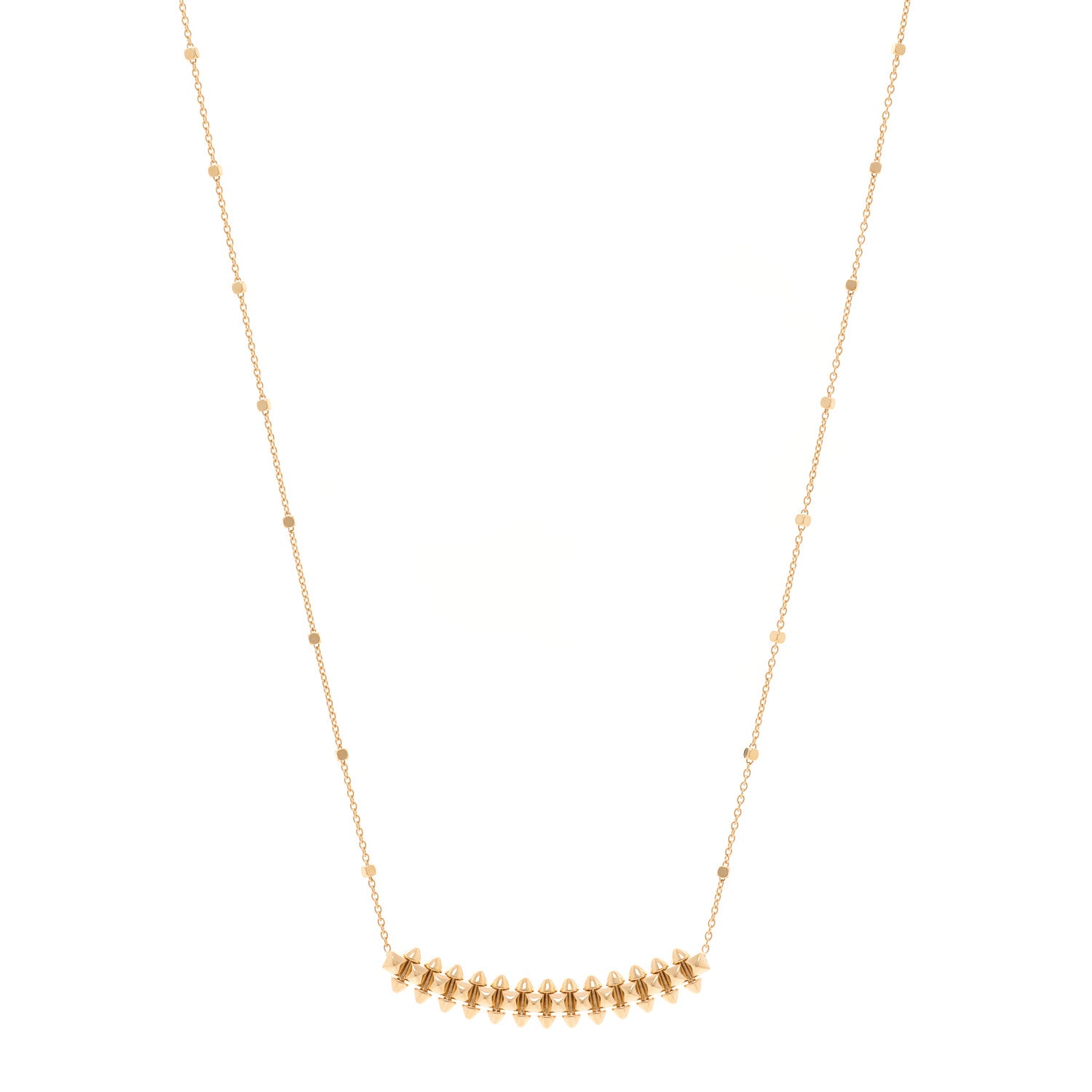 Cartier 18K Pink Gold Small Clash de Cartier Necklace 1 of 5