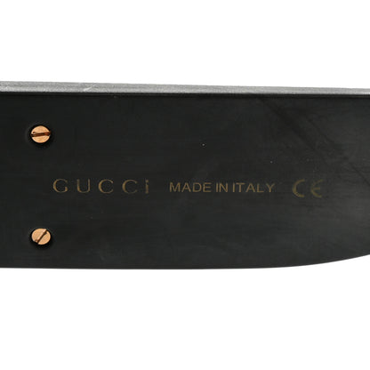 Gucci Square Frame Glitter GG0102S Sunglasses Black 5 of 9