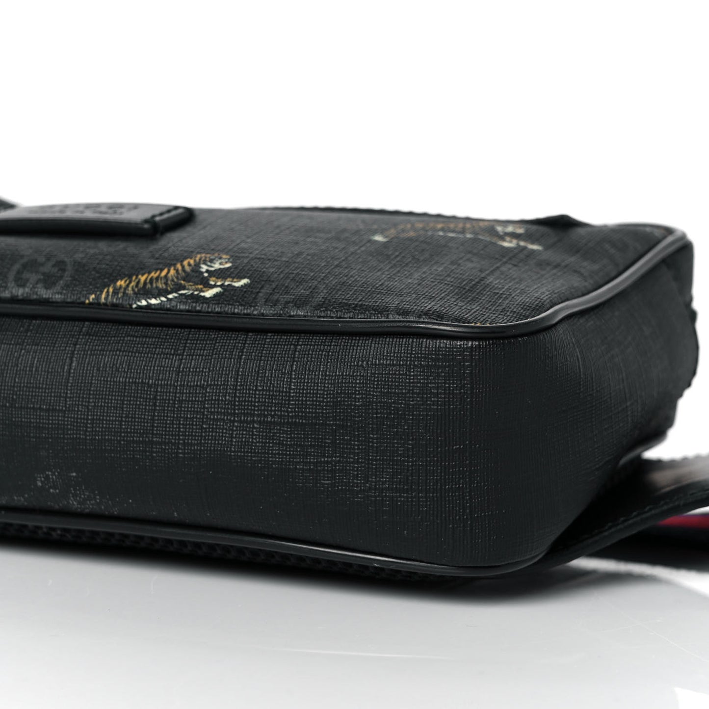 Soft GG Supreme Monogram Tigers Belt Bag Black Multicolor