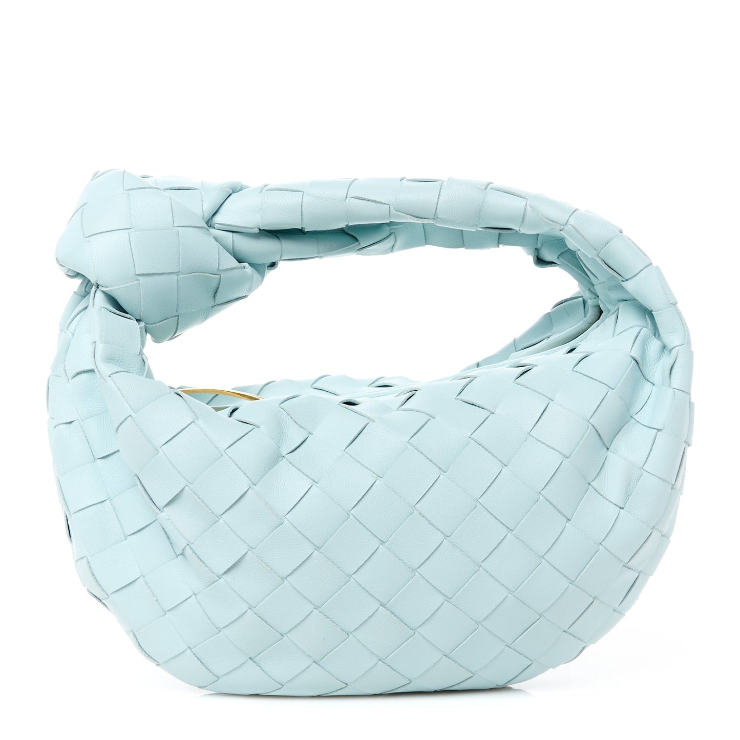 Nappa Intrecciato Mini Jodie Teal Washed